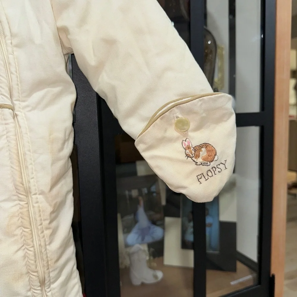Vintage Peter Rabbit snowsuit overalls romper jumpsuit embroidered baby toddler